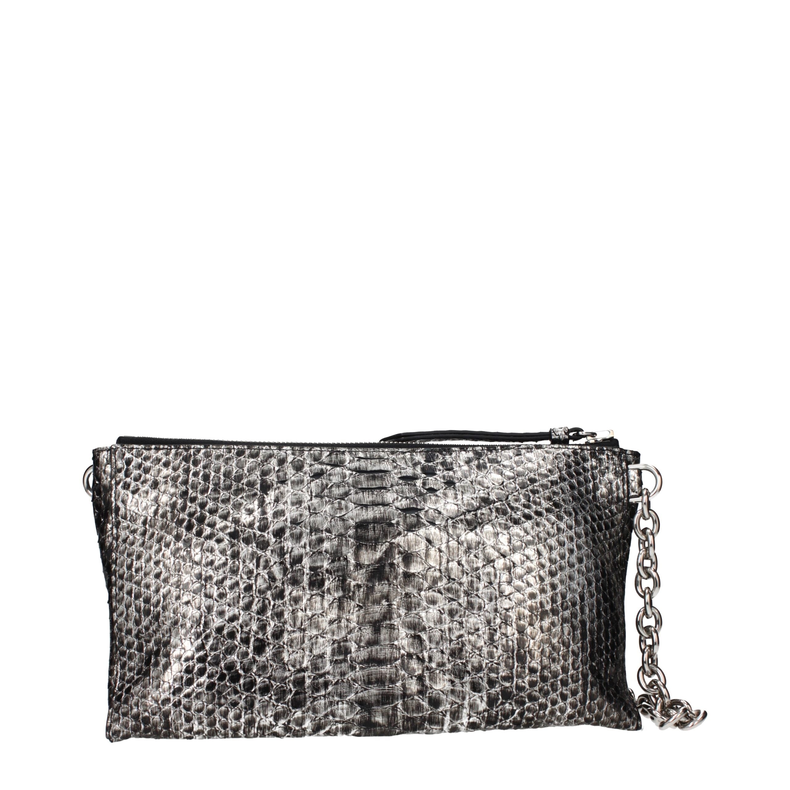 Gray Skin Handbag