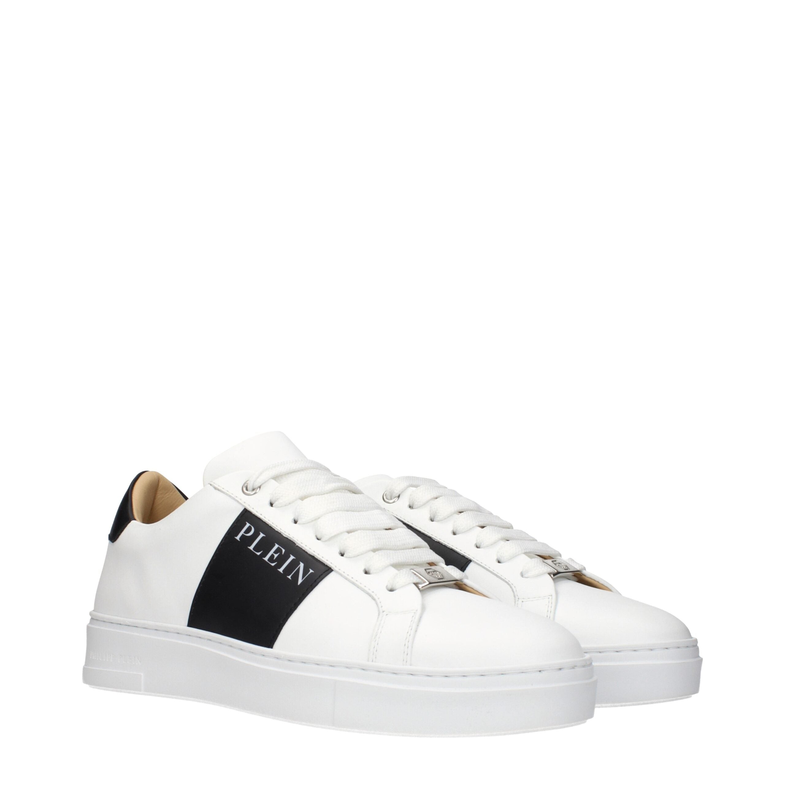 White Leather Sneakers