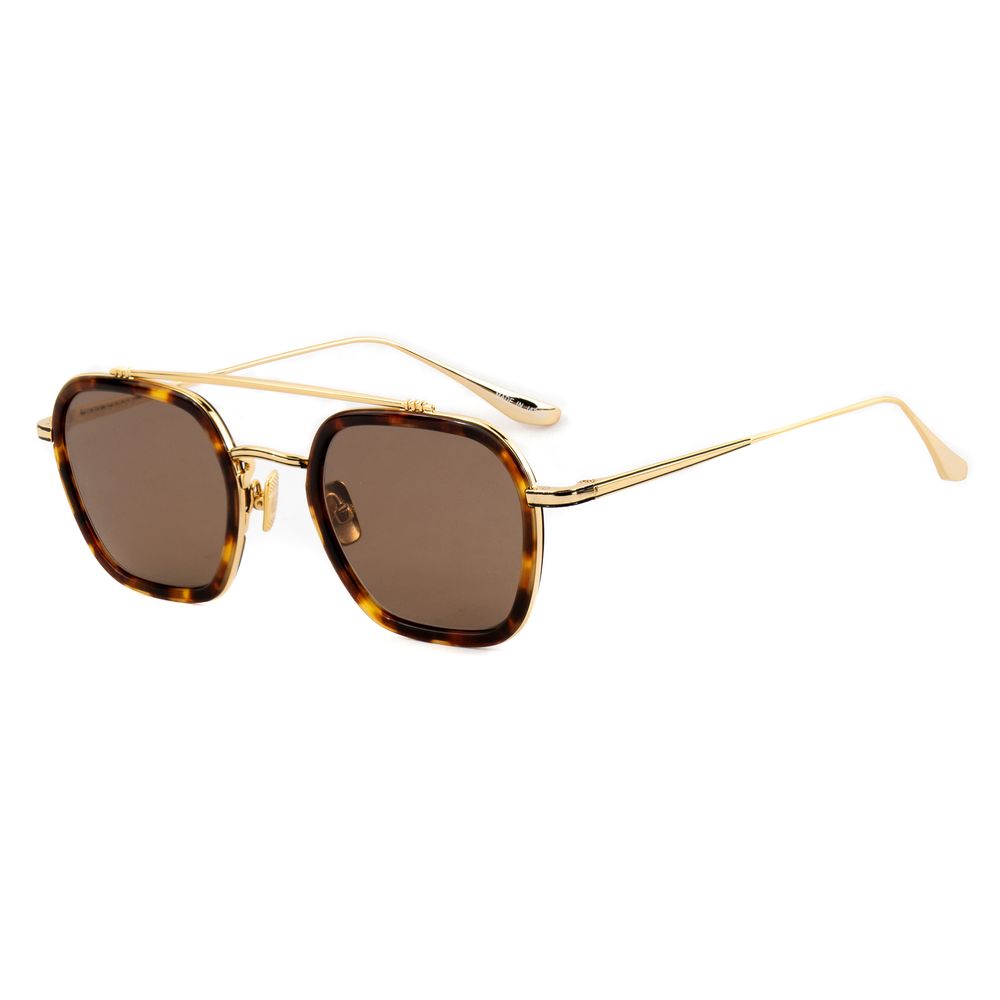 Gold Titanium Sunglasses
