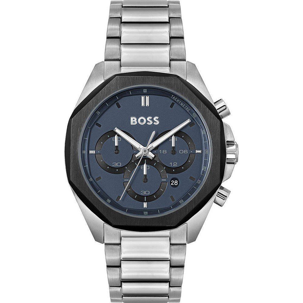 Gray Stainless Steel Dress Watch