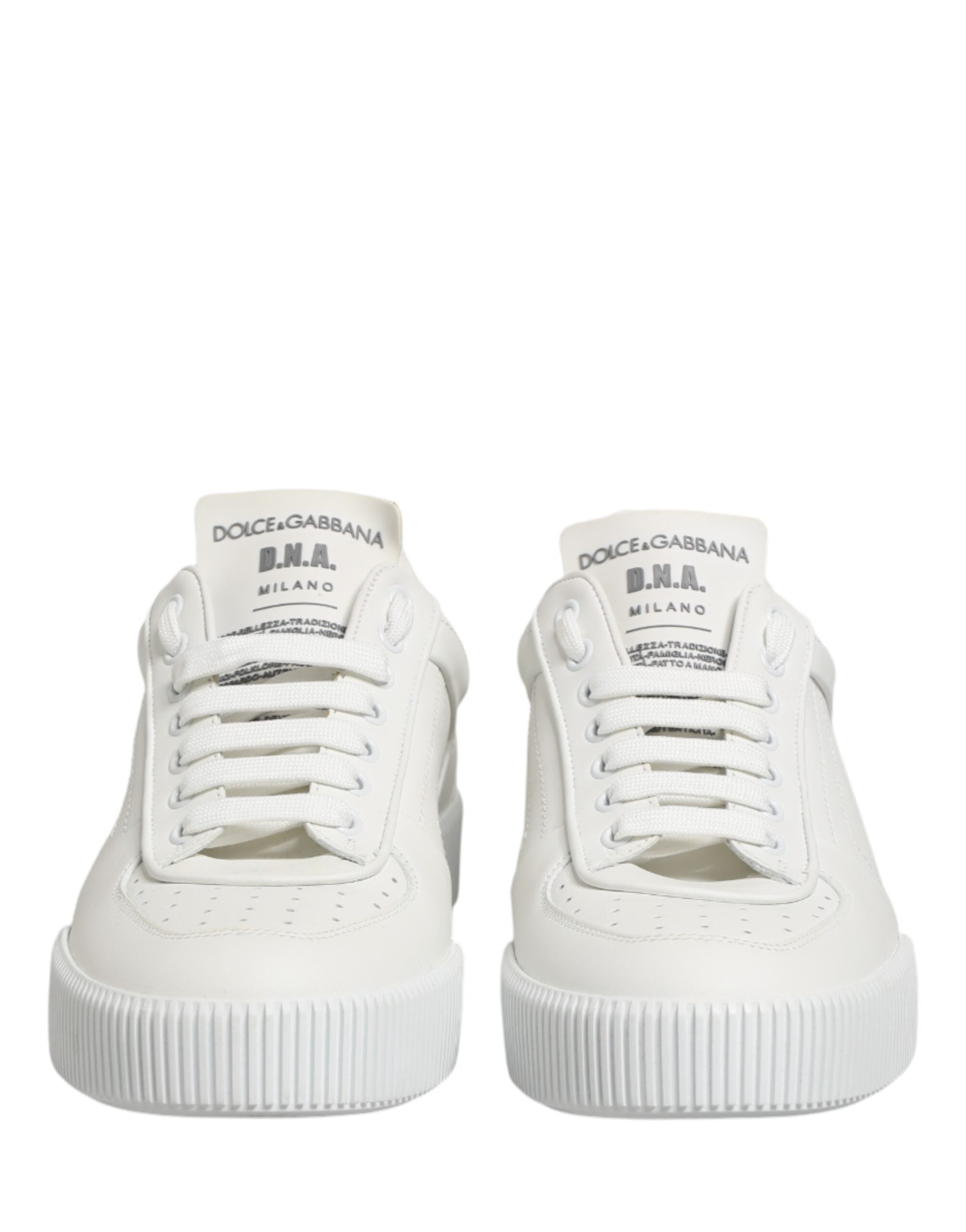 MIAMI Calf Low Top Men Sneakers White