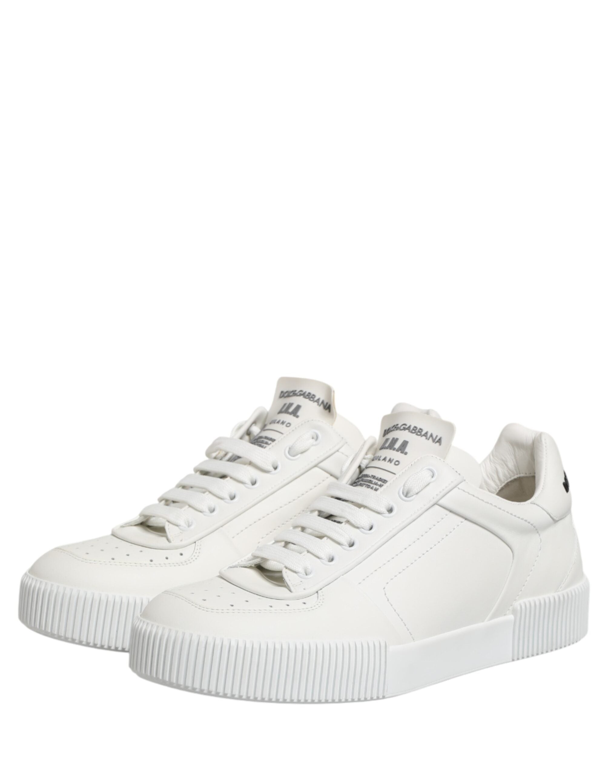 MIAMI Calf Low Top Men Sneakers White