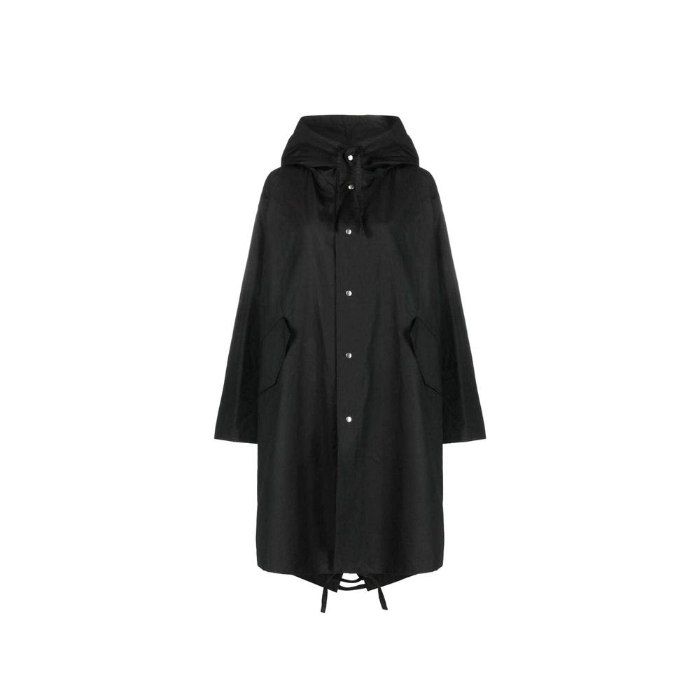 Black Cotton Parka