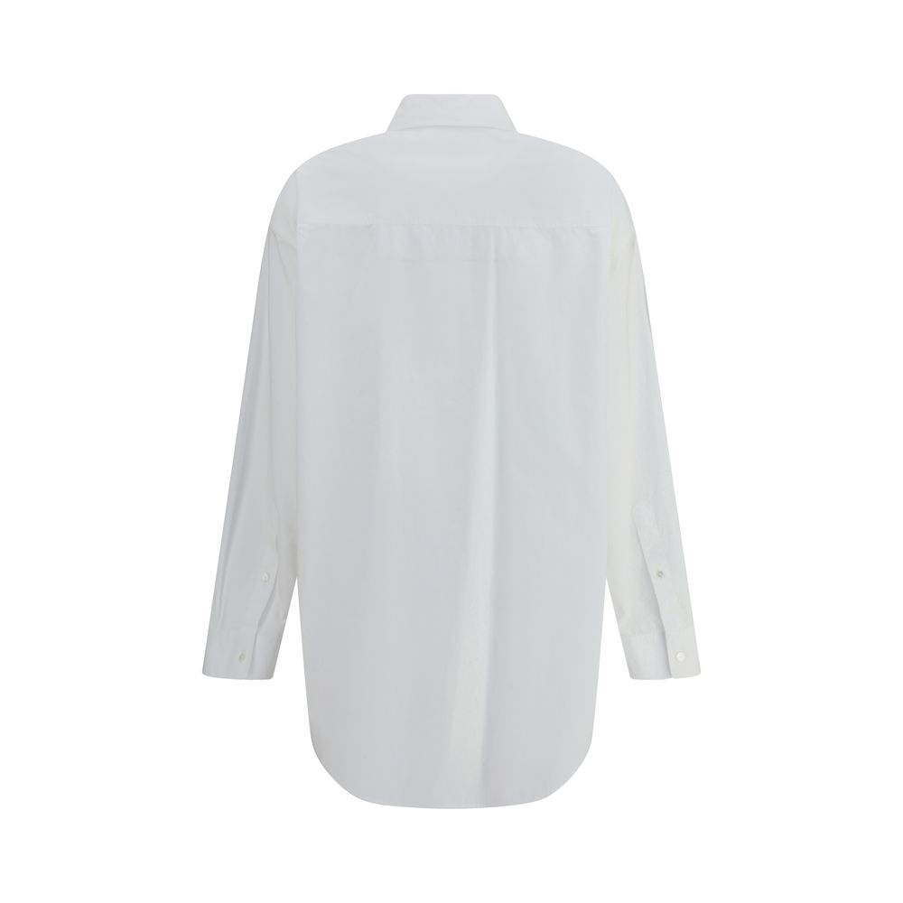 White Cotton Dress Shirt