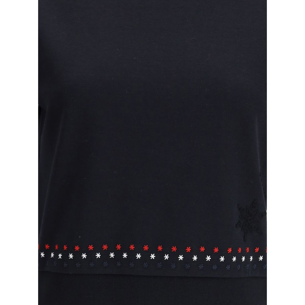 Black Cotton T-Shirt