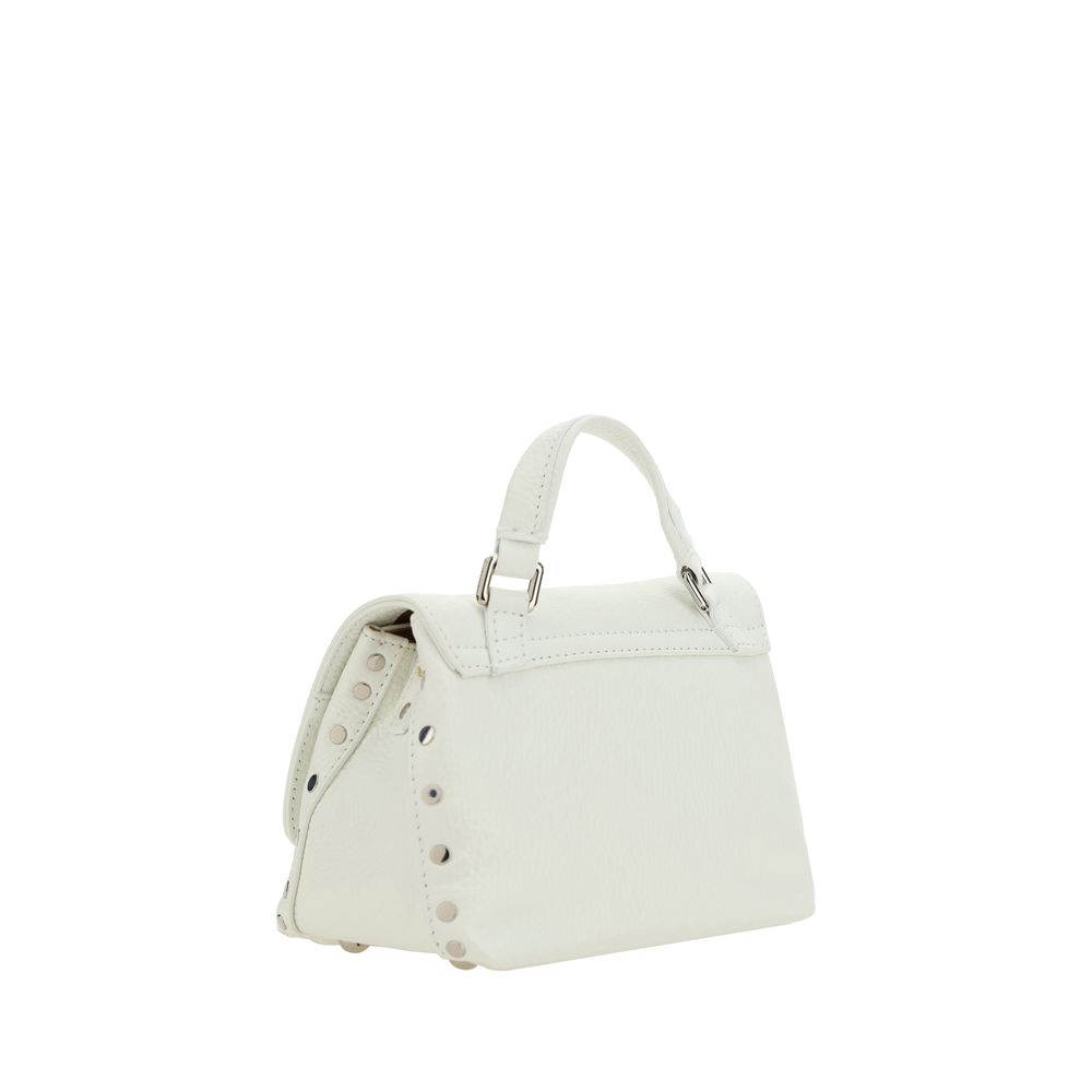 White Calf Leather Bos Taurus Shoulder Bag