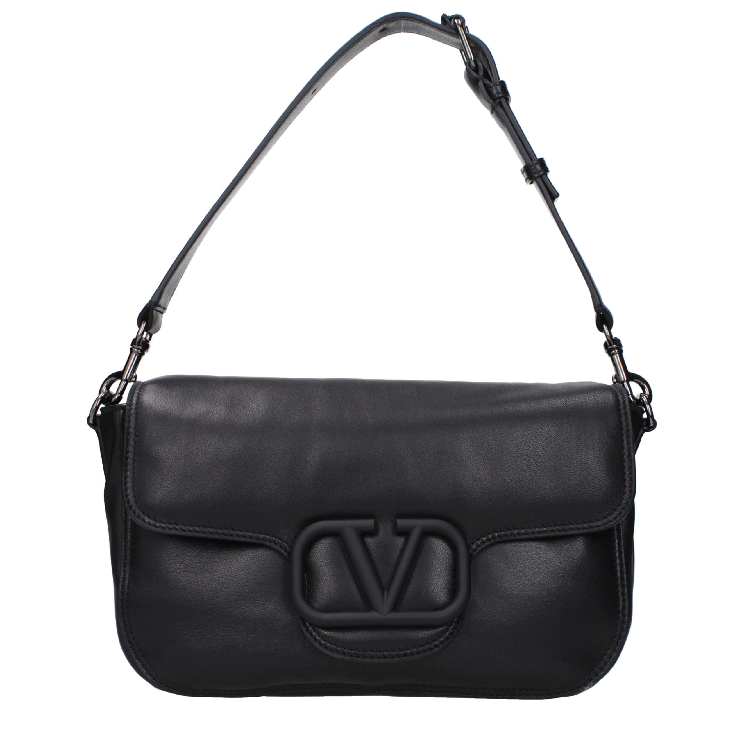 Black Leather Handbag