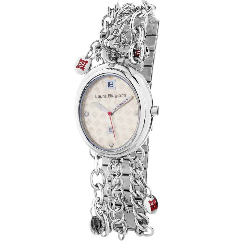 Silver Stainless Steel Dress Watch