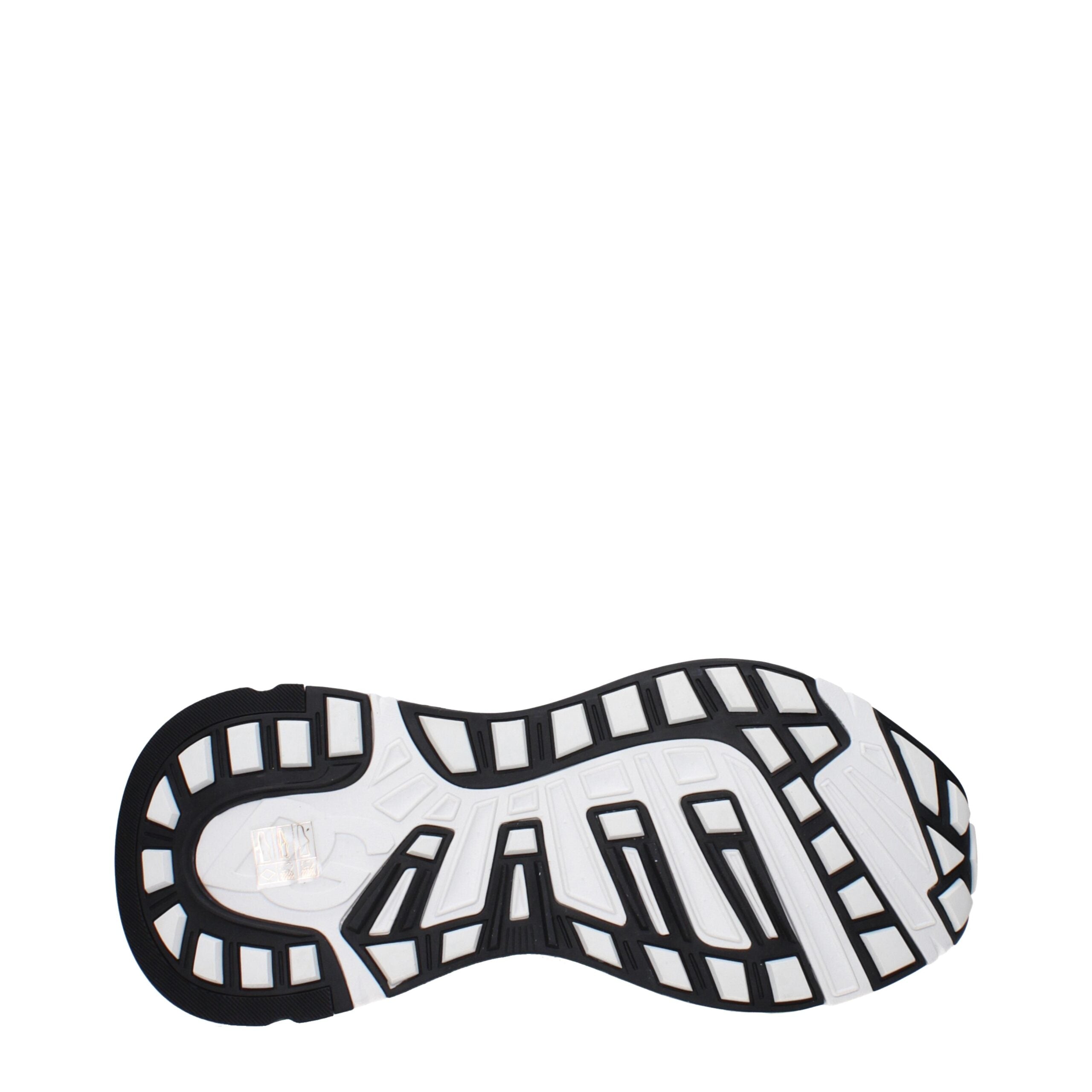 White Fabric Athletic Sneakers