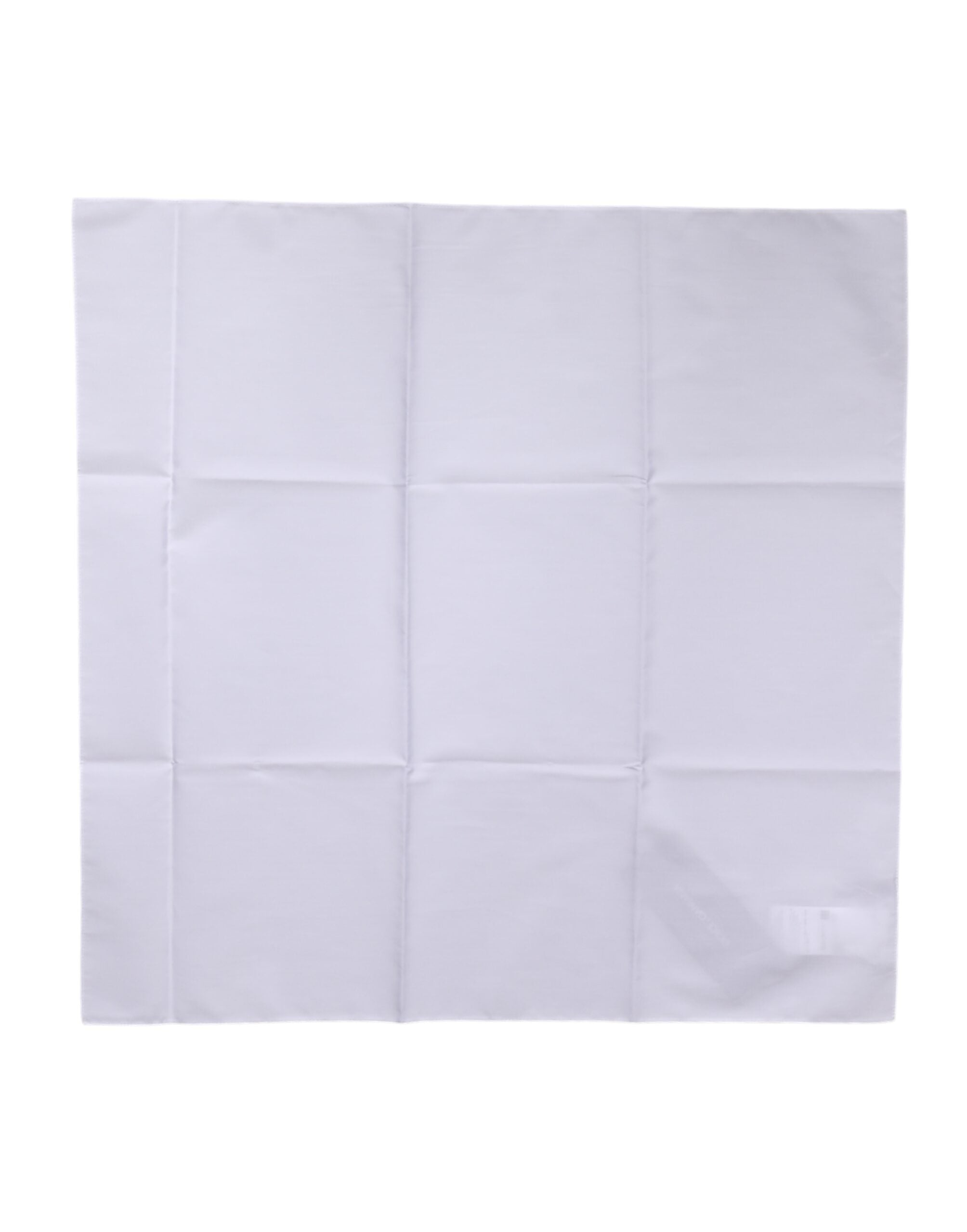 White Silk Lace Stole Square Foulard Scarf