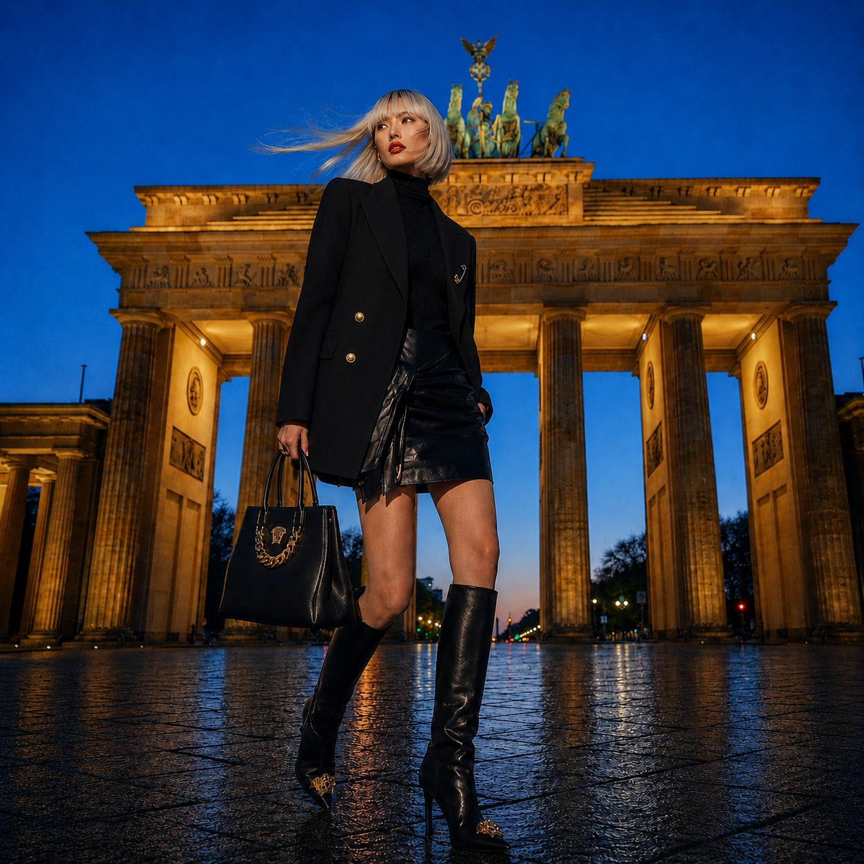 The Versace After Dark Look