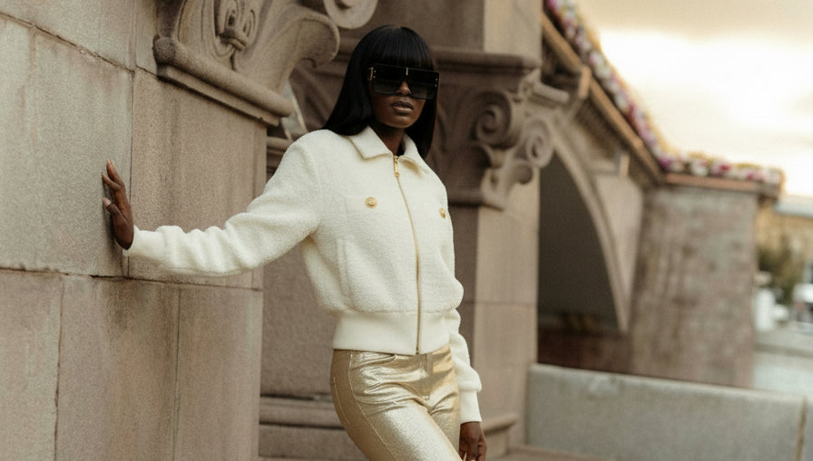 Golden Hour Glamour: The Power of Sculpted Shine - SHOP THE LOOK