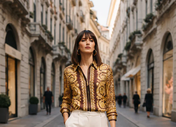 8 Ways to Wear the Versace Barocco-Print Silk Shirt