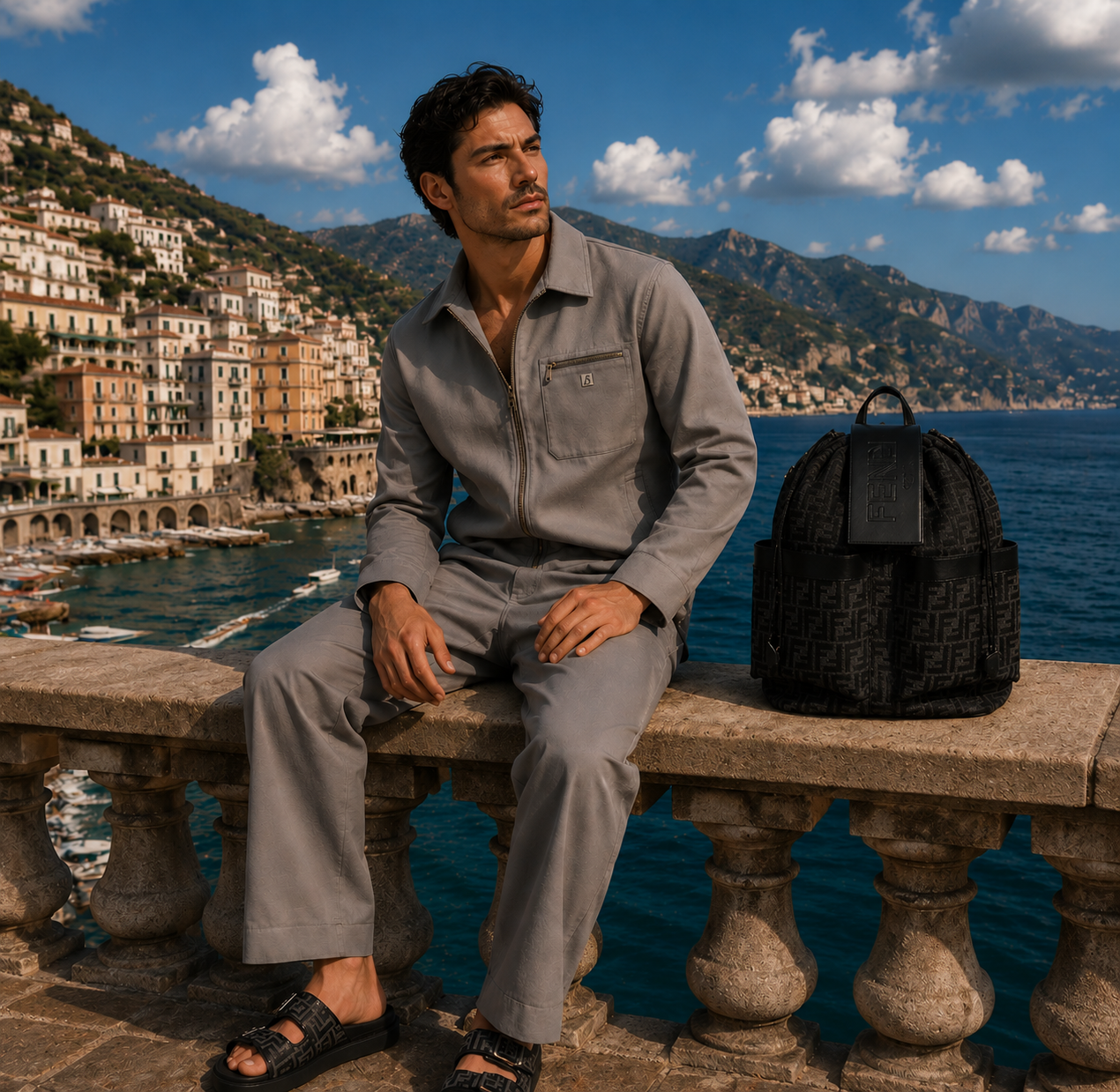 THE FENDI MONACO LOOK