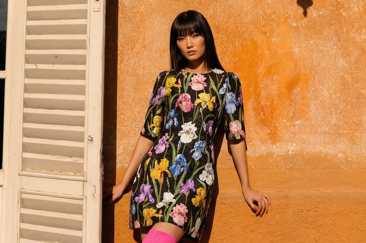Tuscan Bloom: The Floral Mini & Neon Boot Edit