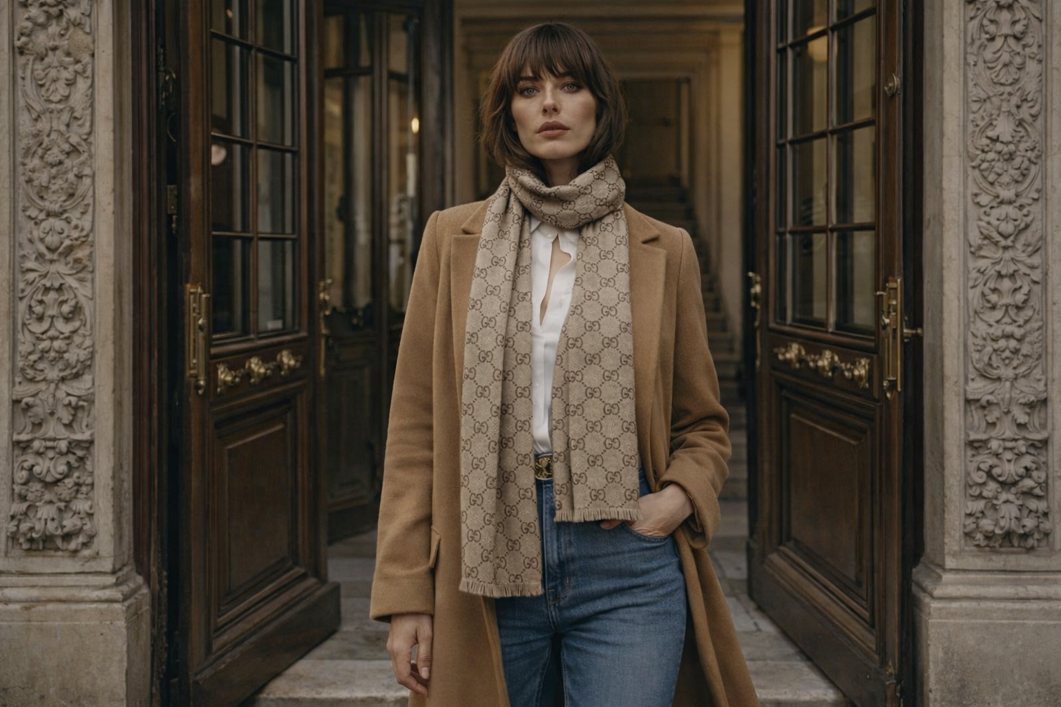 8 Ways to Style the Iconic Gucci GG Scarf