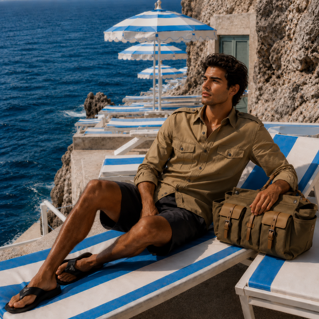 THE PRADA MEDITERRANEAN  LOOK