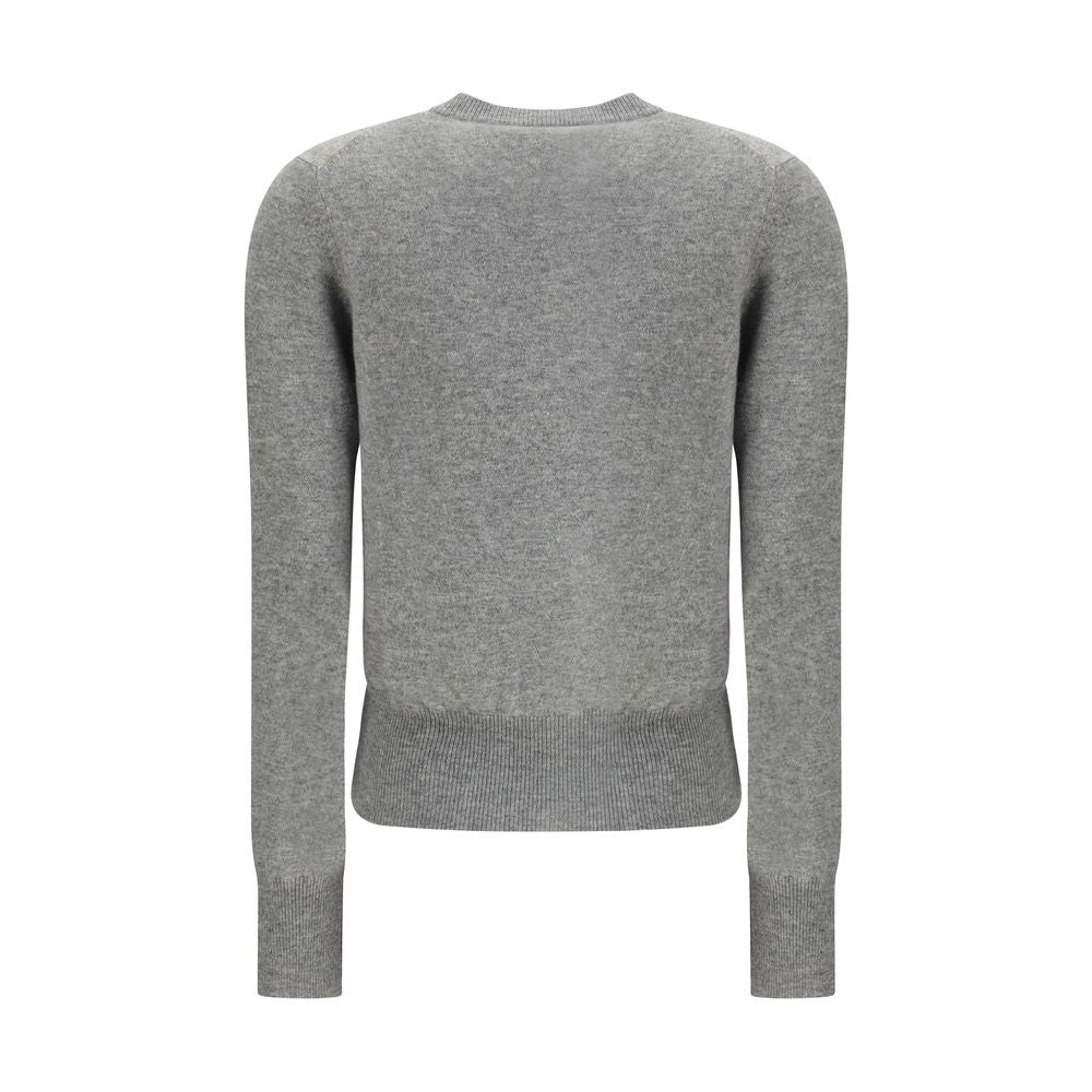 Gray Cashmere Cardigan