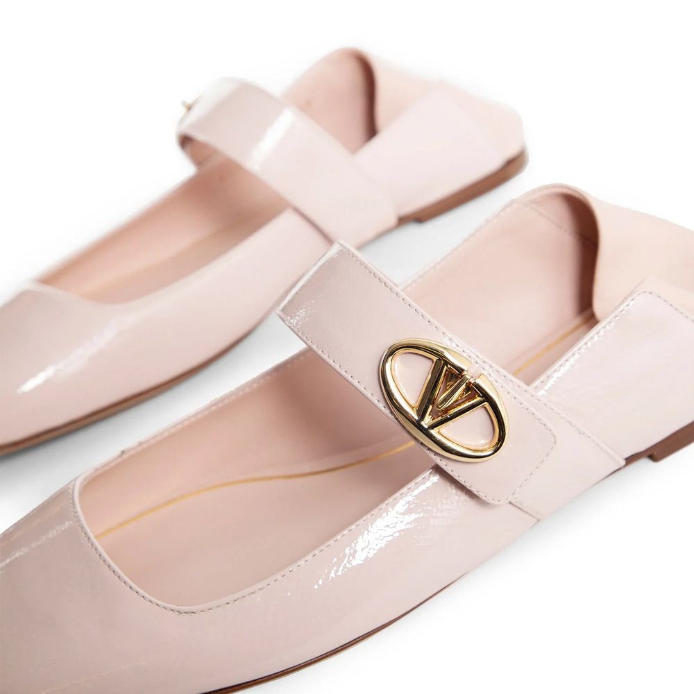 Multicolor Lamb Leather Ballet Flats