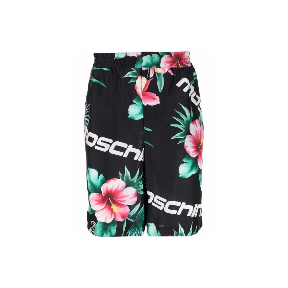 Black Silk Shorts