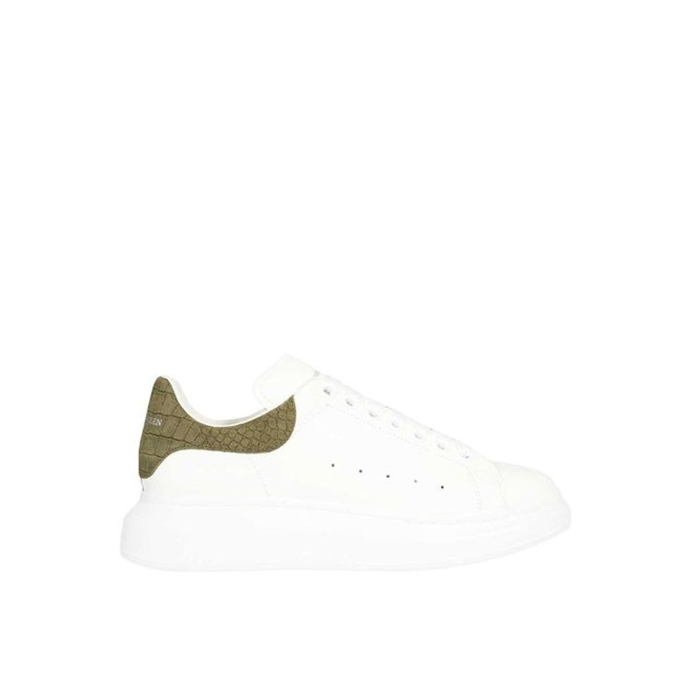 White Calfskin Chunky Sneakers