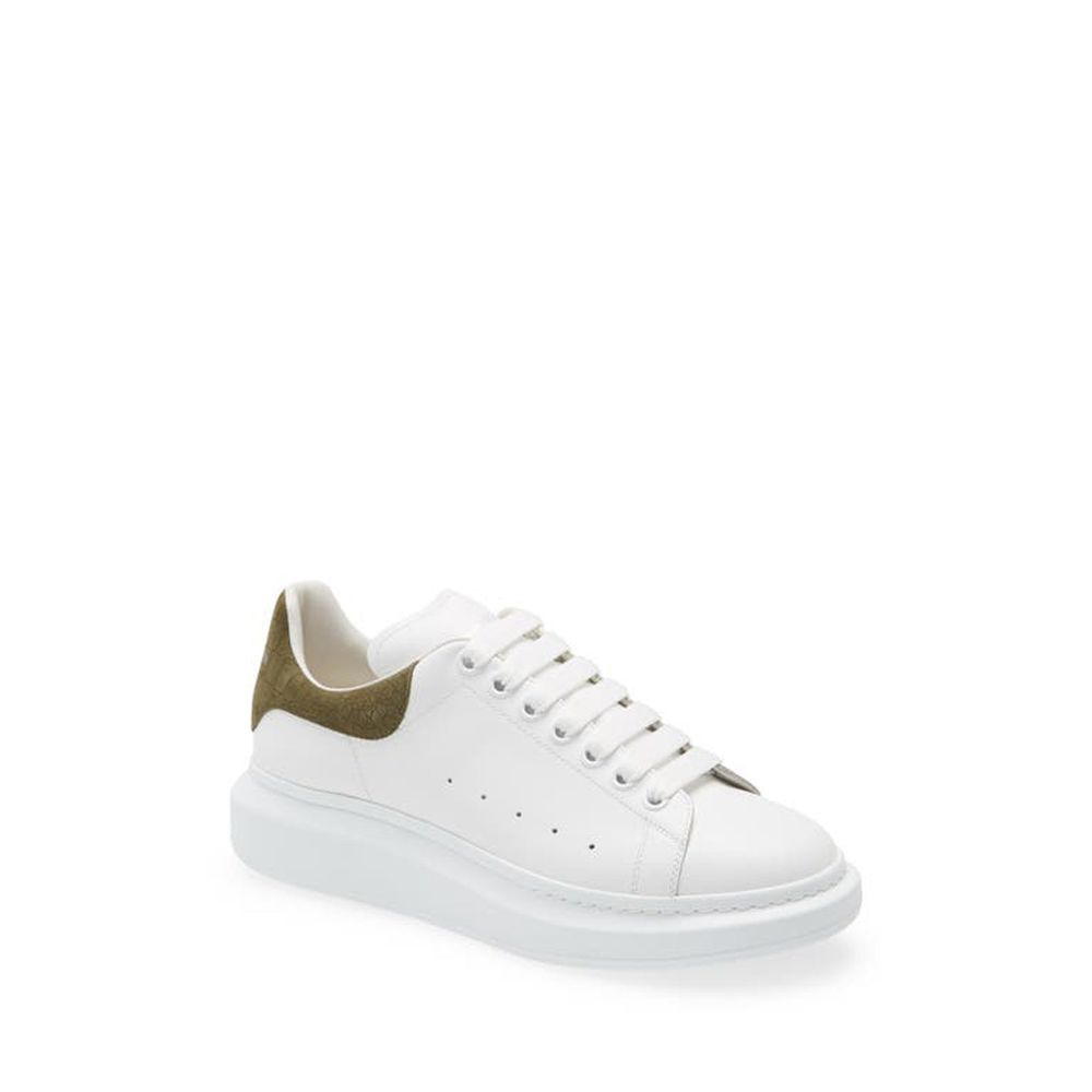 White Calfskin Chunky Sneakers