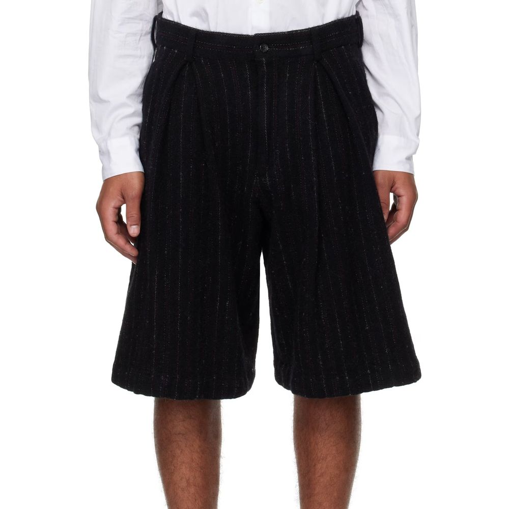 Black Nylon Shorts