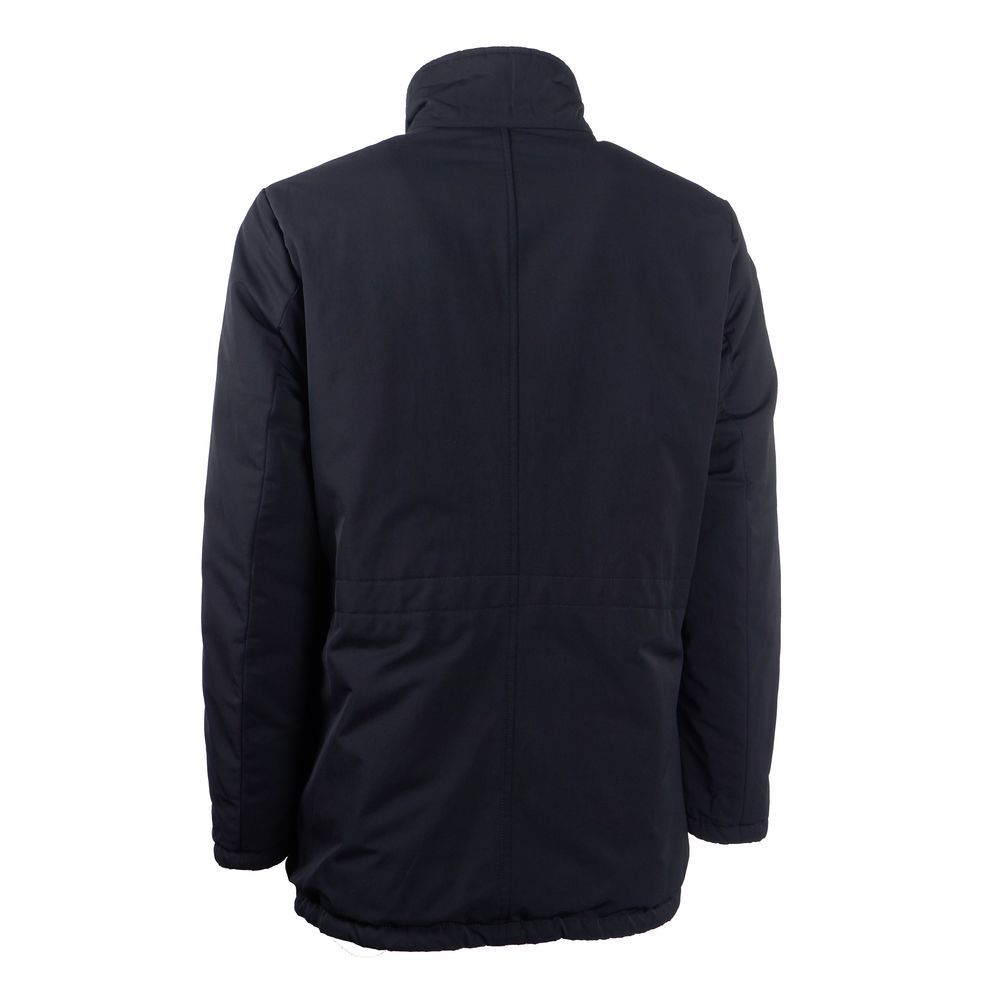Black Polyester Coat