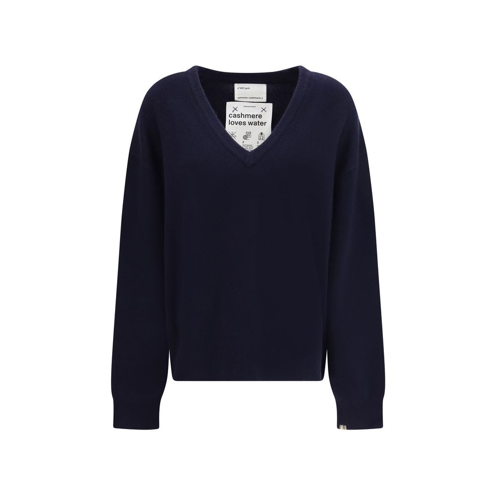 Blue Cashmere Sweatshirt