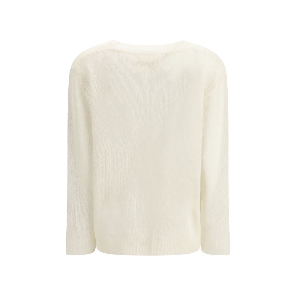 White Cashmere Cashmere Sweater