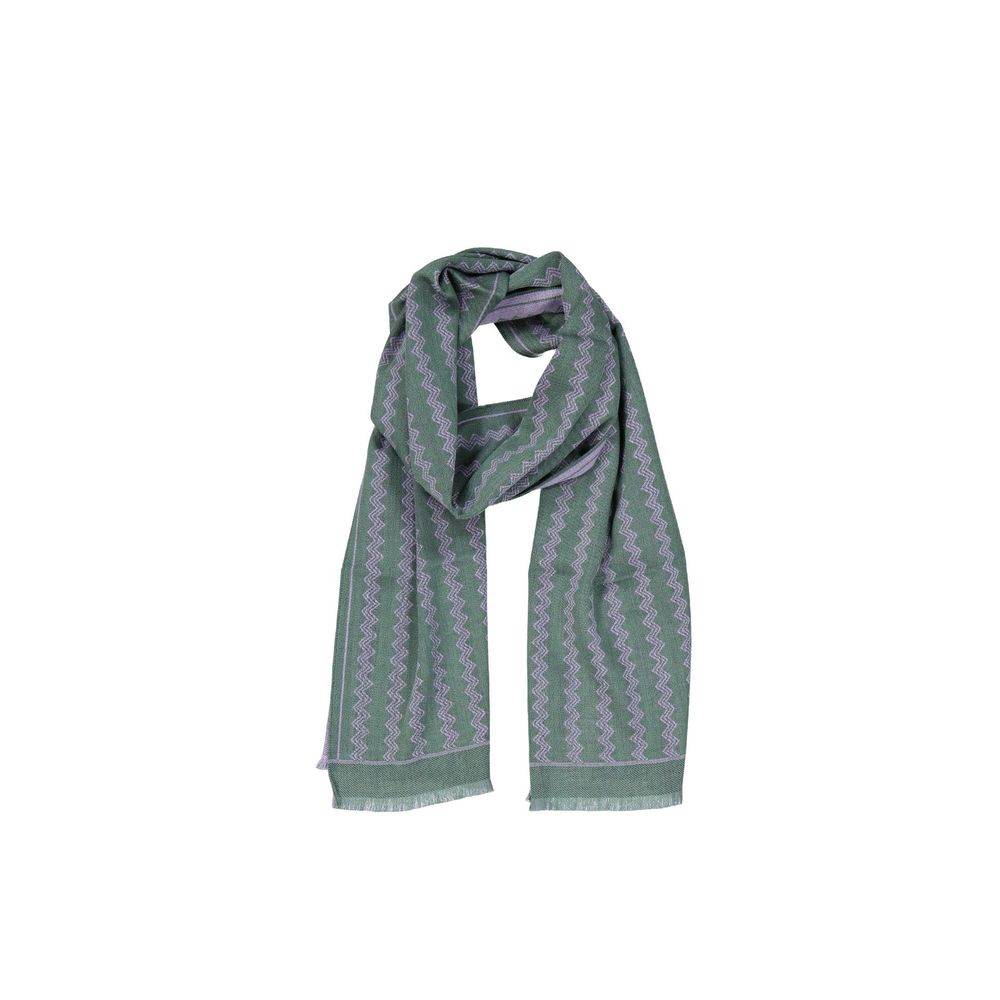 Bicolor Wool Scarf