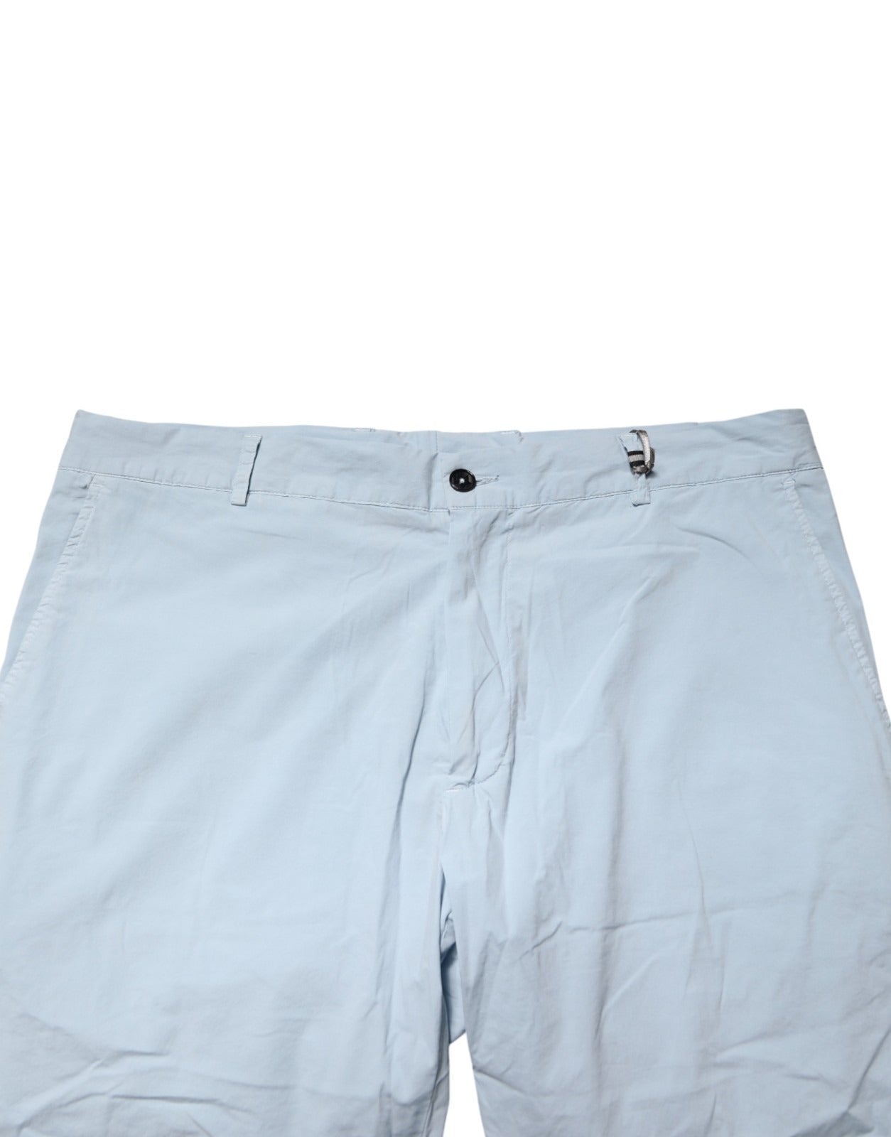 Light Blue Skinny Dress Trouser Pants