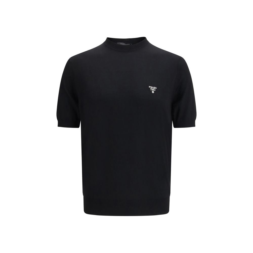 Black Fleece Wool T-Shirt