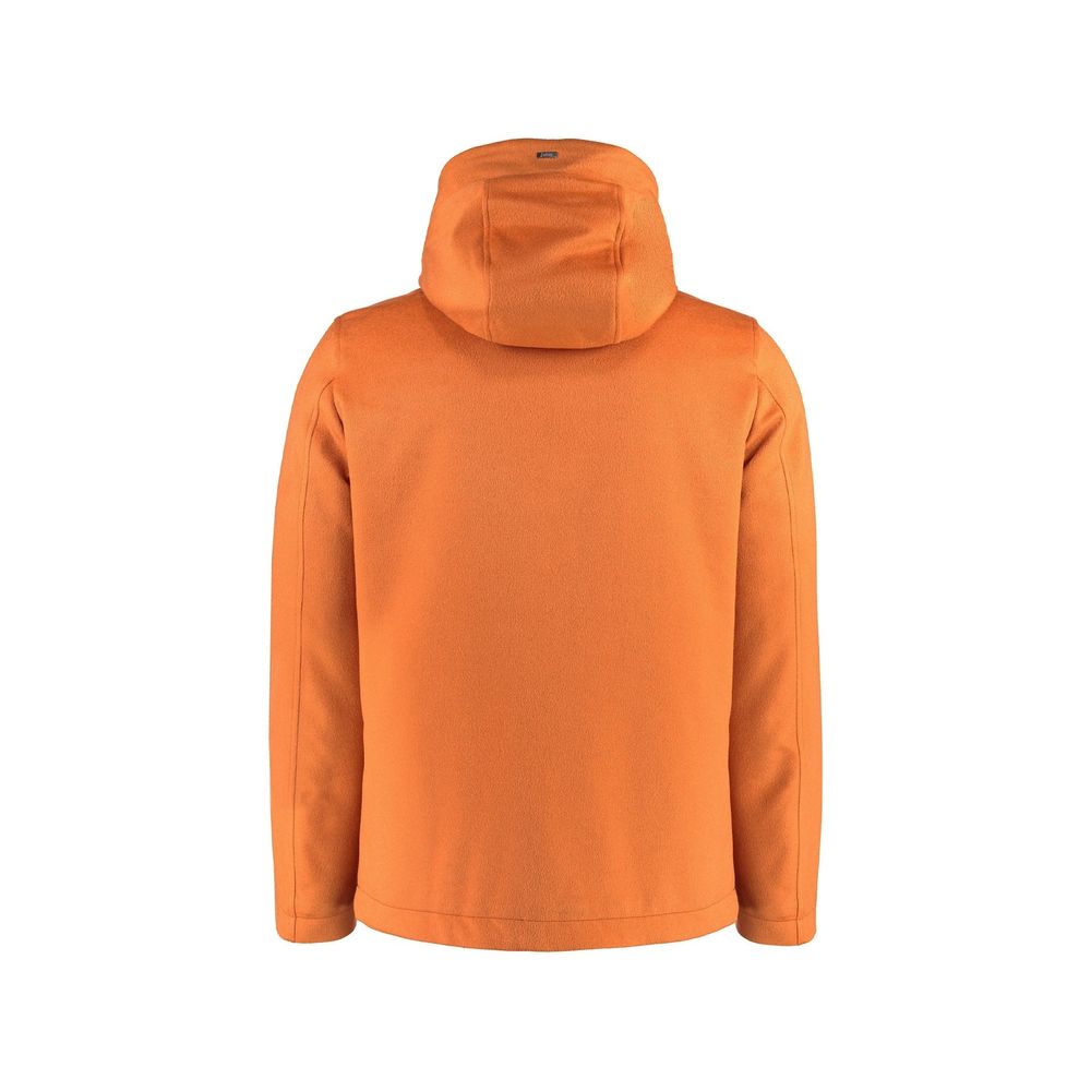 Orange Cashmere Jackets And Coat