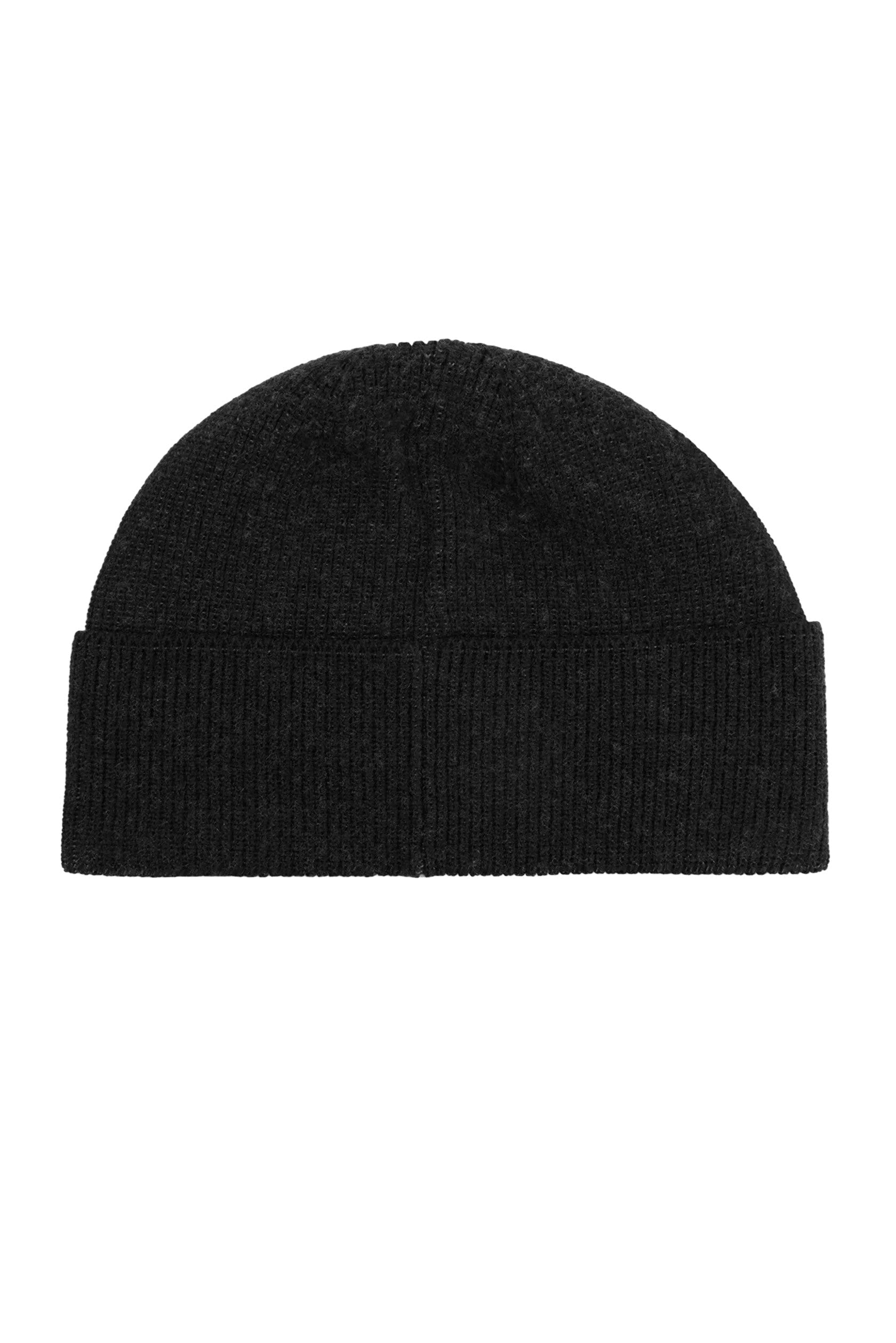 Black Wool Beanie