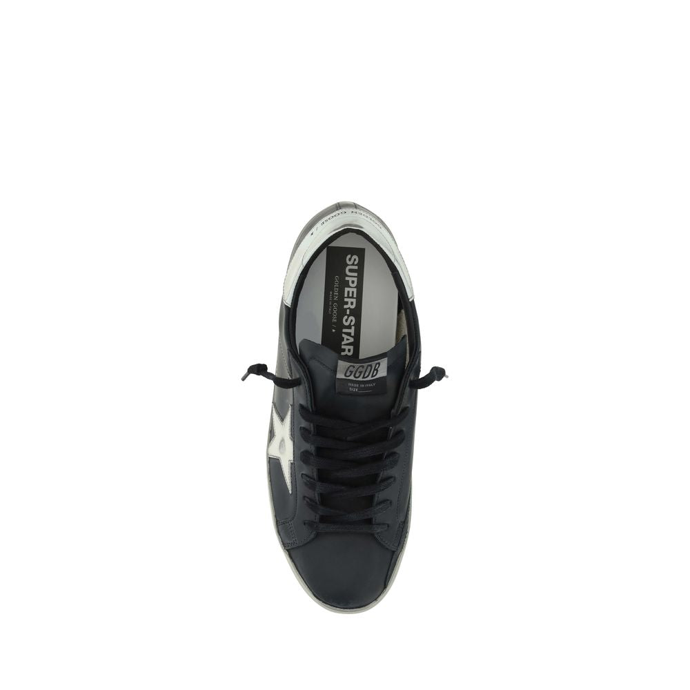 Black Rubber Low Top Sneakers