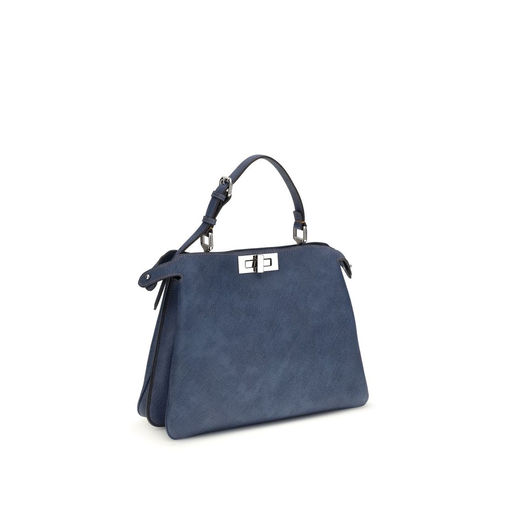 Blue Calf Leather Bos Taurus Handbag