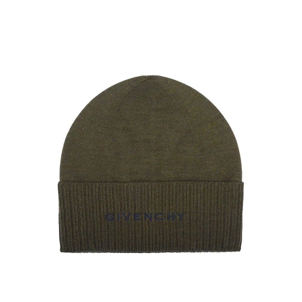 Bicolor Wool Beanie