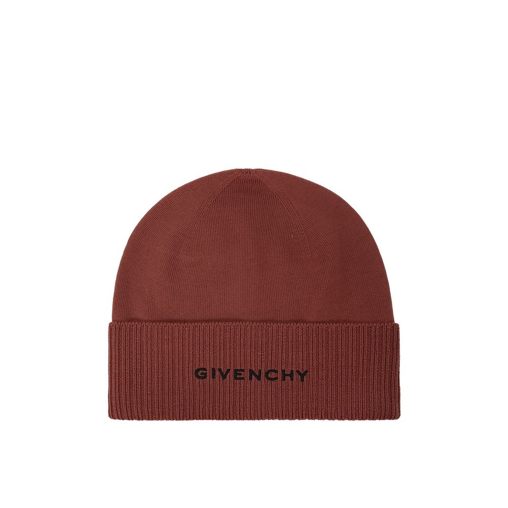 Brown Wool Beanie