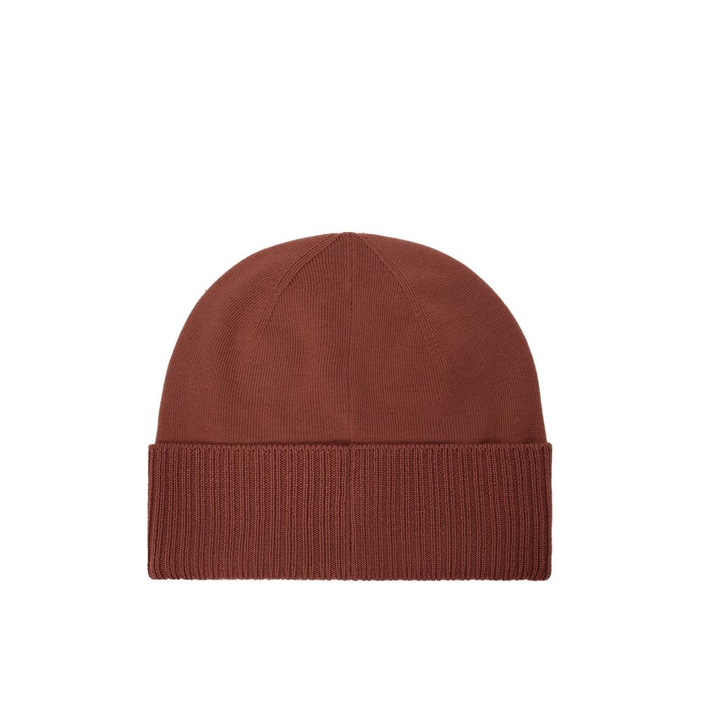 Brown Wool Beanie