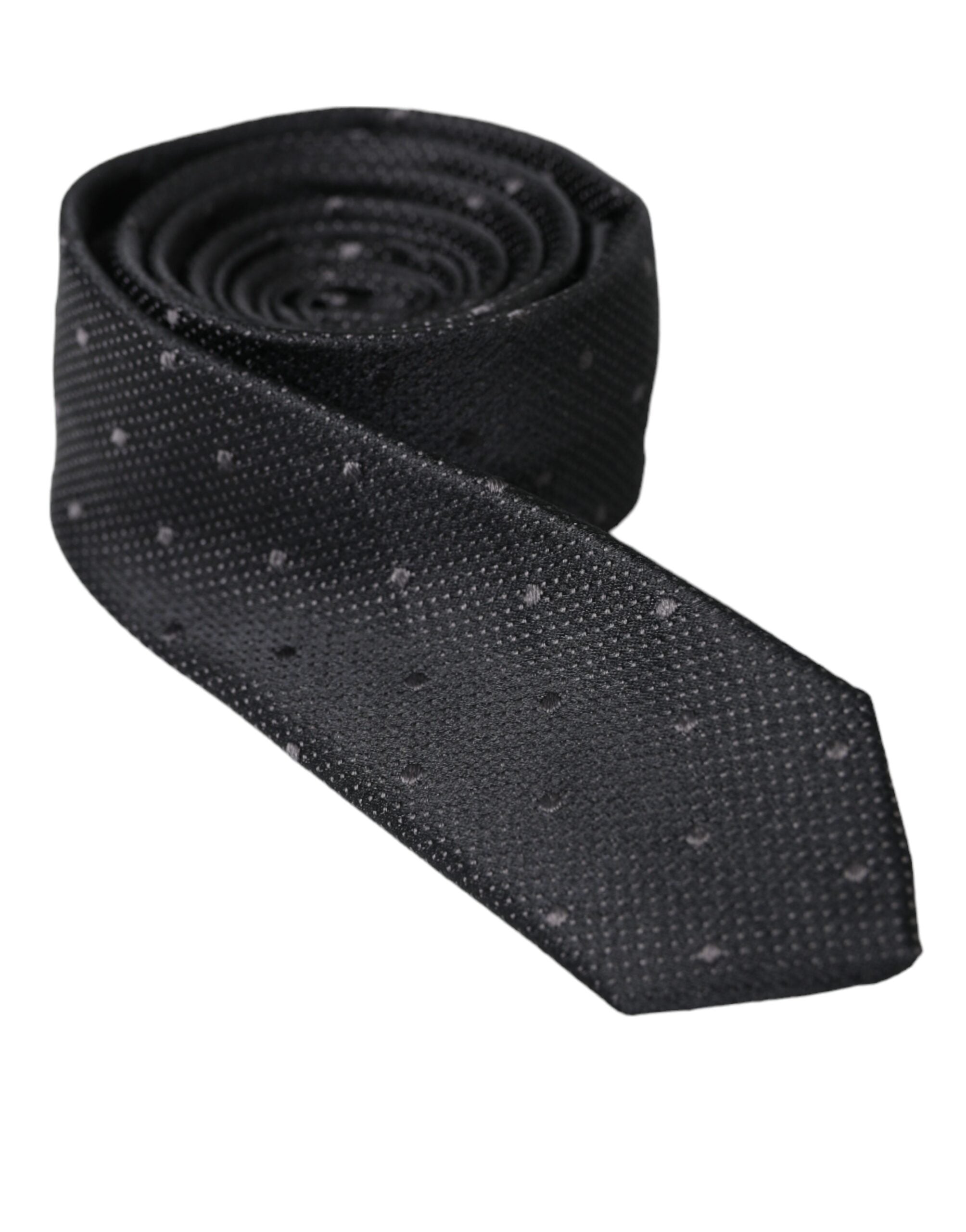 Black Silk Tie