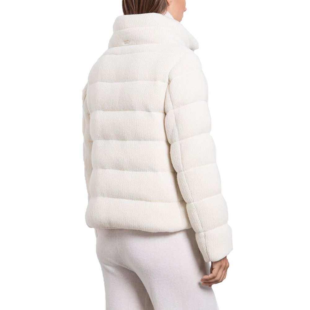 White Fibers Coat