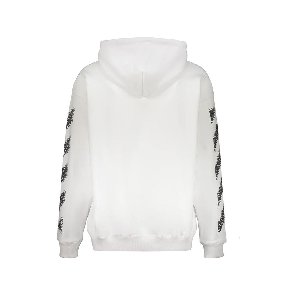 White Cotton Sweatshirt