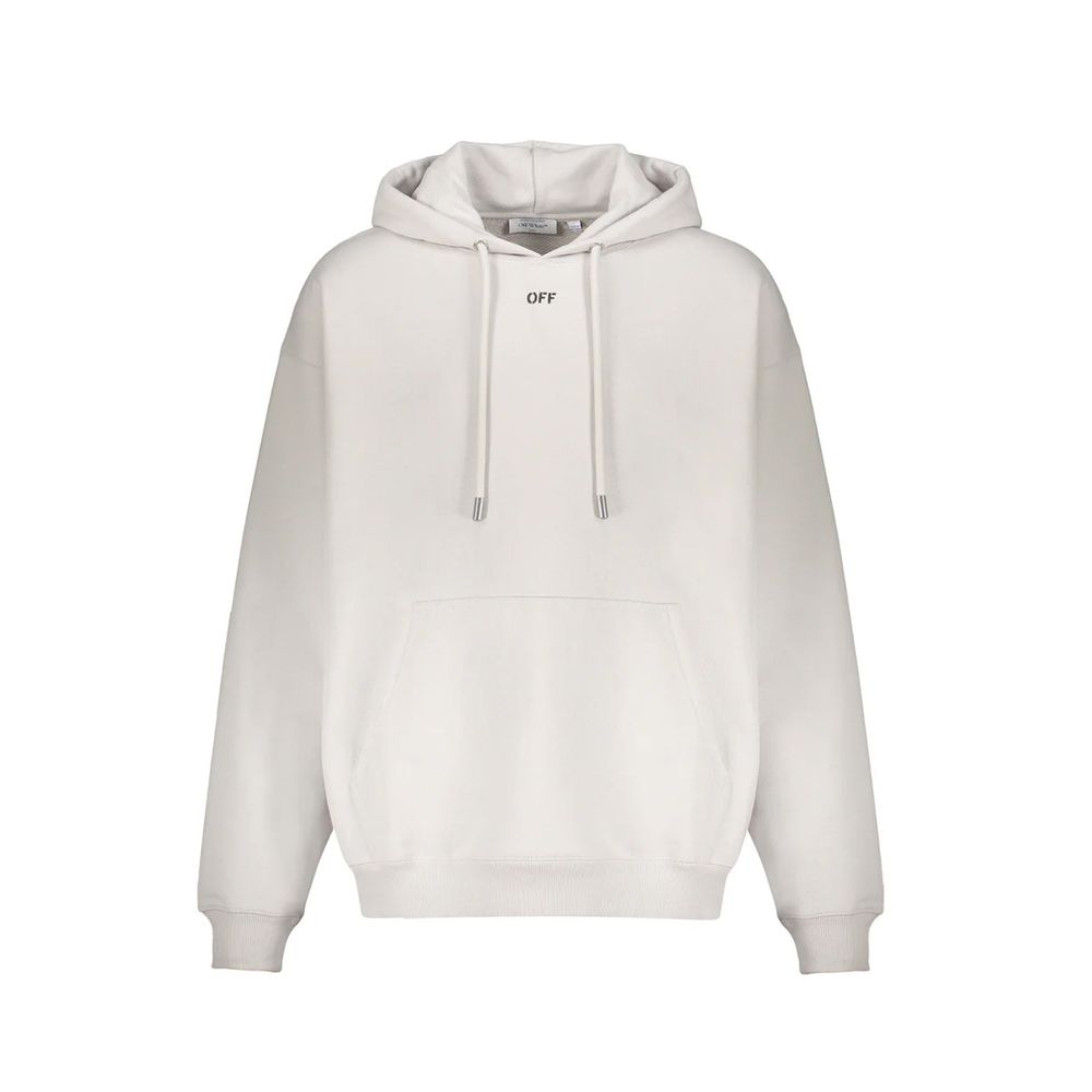 White Cotton Sweatshirt