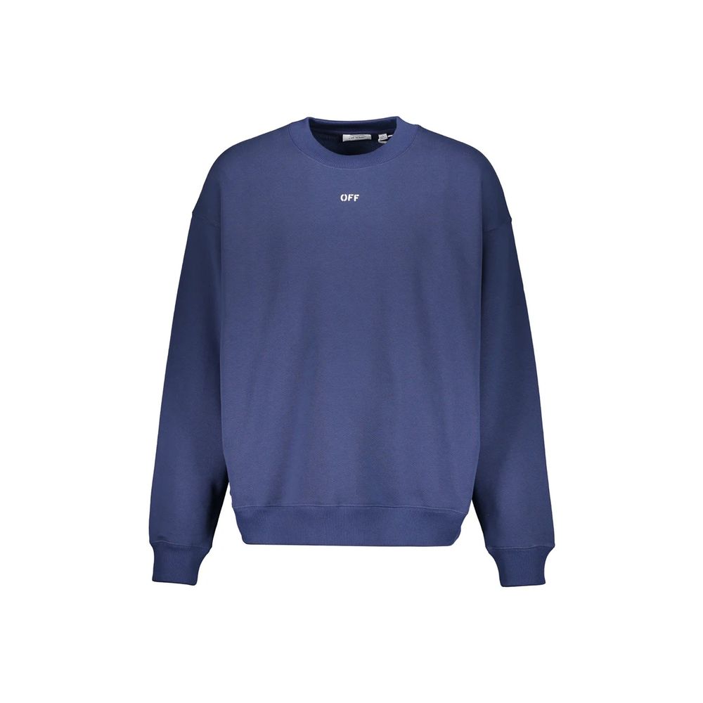 Blue Cotton Sweatshirt
