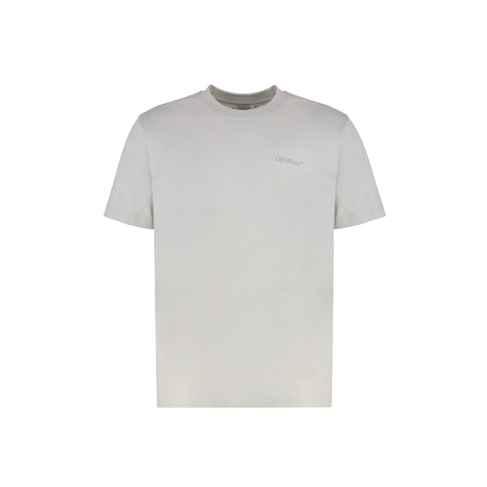 Gray Cotton T-Shirt