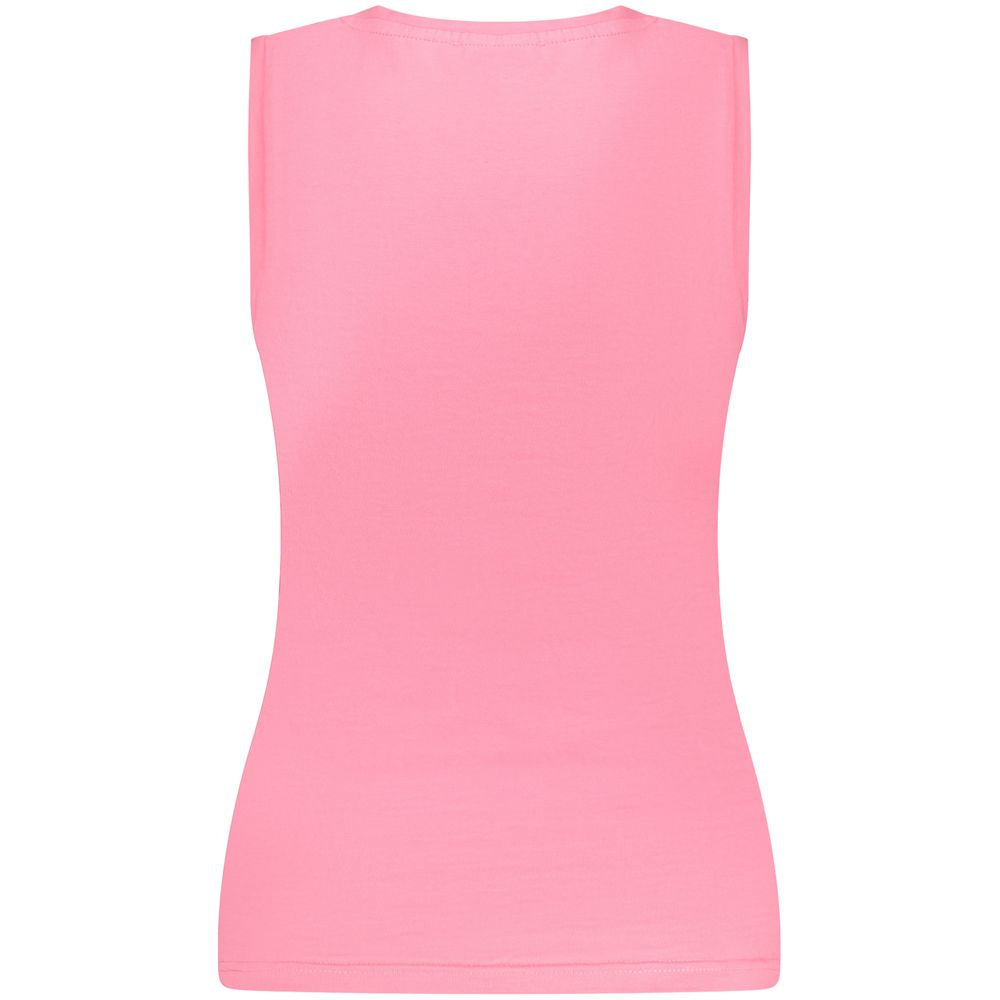 Pink Cotton Tank Tops