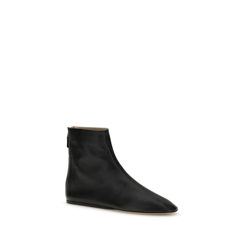 Black Lamb Ovis Aries Aries Ankle Boots