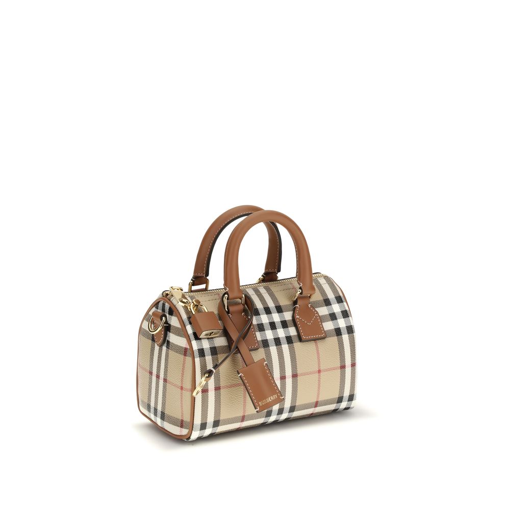 Brown Polyethylene Handbag