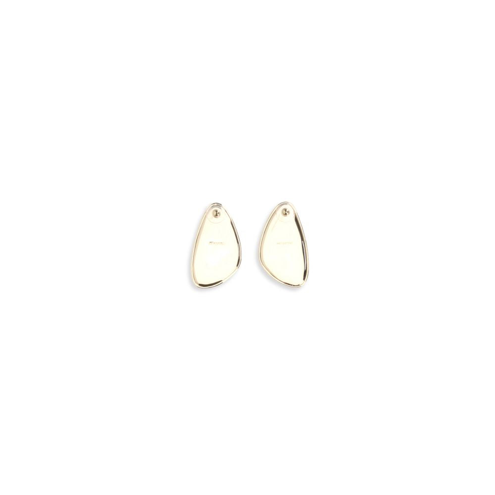 Gold Brass Earrings